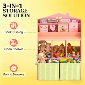 Libreria Alta Elegante: Scaffali e Librerie per l'Organizzazione di Casa e Ufficio - Product Image 5