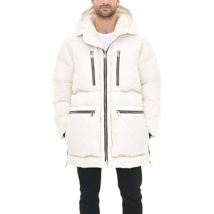 Custom Long Down Alternative Puffer Coat Unisex Lightweight <b>Warm</b> Winter Outerwear OEM ODM Factory Manufacturer - Product Image 3