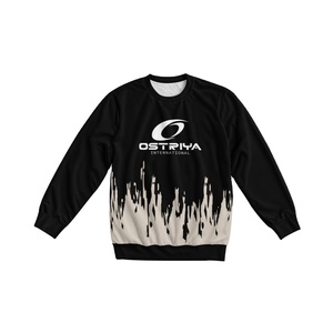 Sudadera de Invierno de Alta Calidad 100% Poliéster, Sudadera de Moda con Forro Polar Unisex, Cuello Redondo Informal para Hombre, Transpirable, de Secado Rápido, Ropa Urbana - Product Image 1