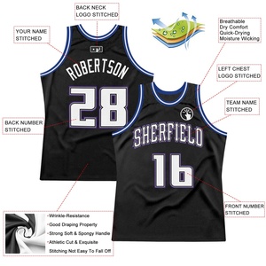 Camiseta de baloncesto de malla personalizada, camiseta deportiva estampada de secado rápido sin mangas, ropa de equipo con número y nombre personalizados - Product Image 5