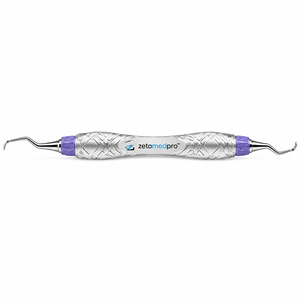 Cureta Periodontal Gracey 1/2 Micro Mini Five Premium de Acero Inoxidable para Raspado y Planificación Radicular OEM ZetomedPro - Product Image 1