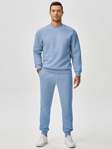 Ensemble de survêtement pour homme en tissu extensible confortable de qualité supérieure, collection de survêtements de sport de luxe haut de gamme pour homme - Product Image 1