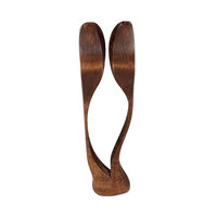 Traditional Folk Wooden Musical Spoon Handmade Rhythm Percussion Instrument For Music Learning School Education
