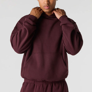 Sudadera con Capucha de Felpa Gruesa, 550 GSM, 100% Algodón, Transpirable, Estilo Urbano, Marca Privada, MOQ Bajo, Sudaderas Personalizadas - Product Image 1