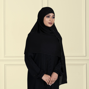 Hiyab Modesto de Tela BSY, con Pedrería Brillante, Suave, Fluido, Largo, Islámico, Transpirable, Ligero y Elegante, para Uso Diario - Product Image 2