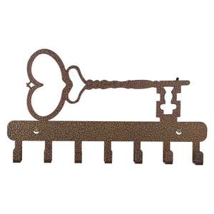 Gancho de Pared de Metal de Estilo Antiguo, Gancho Decorativo de Hierro Fundido para Colgar Bolsos, Ropa, Llaves y Toallas - Product Image 1