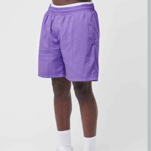 Pantalones Cortos Bermuda de Poliéster Sólidos para Hombre con Cordón, Cintura Elástica, Logotipo Frontal, Bolsillos, Transpirables, de Tiro Medio, Estilo Casual y Deportivo - Product Image 2