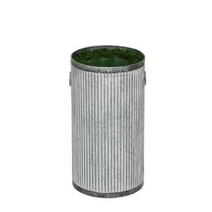Pot de fleurs en métal nordique contemporain avec support, porte-plantes décoratif d'intérieur pour la décoration de la maison et du bureau - Product Image 5