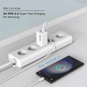 <span class=keywords><strong>Cargador</strong></span> GaN de 65W PD3.0, <span class=keywords><strong>Cargador</strong></span> USB C de Carga Rápida con Doble Puerto y Enchufe Universal para iPhone, Samsung, Laptop, <span class=keywords><strong>Cargador</strong></span> de Pared - Product Image 3