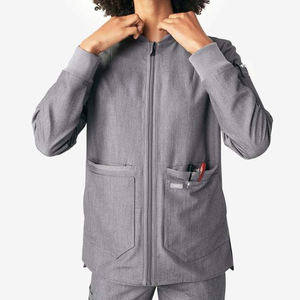 Chaquetas Quirúrgicas Personalizadas con Logotipo, de Poliéster y Rayón, para Salón de Belleza/Hospital, Uniformes Médicos para Enfermeras, Chaquetas para Mujer - Product Image 1