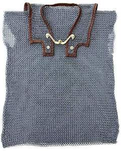 Armure médiévale artisanale de haute qualité, hamata romaine en maille, avec anneaux ronds en acier doux de 9 mm, fil de calibre 18, pour Halloween et le Nouvel An - Product Image 3