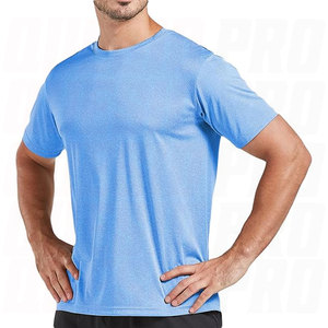 เสื้อยืดดรายฟิตสำหรับผู้ชาย เสื้อยืดแขนสั้นสำหรับออกกำลังกาย วิ่ง ยิม เสื้อยืดแขนสั้นผู้ชาย ระบายอากาศได้ดี ดูดซับความชื้น แห้งเร็ว - Product Image 5