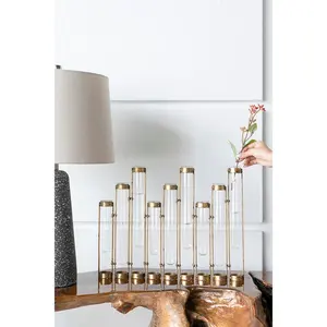 Jarrón de Flores de Lujo de Diseño para Decoración del Hogar, Arreglo Floral Contemporáneo, Producción en Masa, Jarrón de Flores Zahid Export - Product Image 5