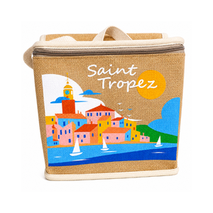 Sac isotherme en jute écologique |   Sac isotherme pour pique-nique et transport de repas |   Poignée en coton réutilisable, qualité OEM, exportation Inde - Product Image 1