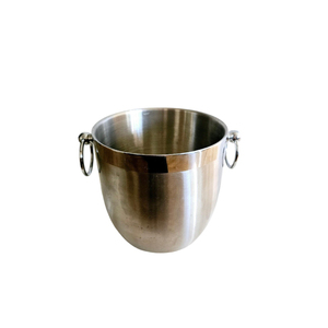 Hammered Aluminum Beverage Tubs Stainless Steel Wine Bottle <b>Cooler</b> for Parties and Bars Elegant Metal <b>Ice</b> Bucket Tub Supplies - Product Image 3