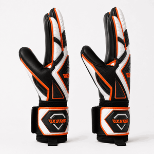 Guantes de Portero de Fútbol Profesionales, Palma de Látex Duradera con Agarre, Soporte Transpirable para la Muñeca, para Partido y Entrenamiento, Personalización de Marca - Product Image 3
