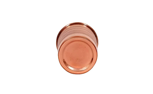 FAIZA CRAFT Verre à boire en cuivre pur, robuste et durable, épais et solide, couleur personnalisée, pour la décoration de table de mariage et de fête, prix de gros - Product Image 3