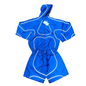 Conjunto Deportivo Impermeable Ligero Unisex con Capucha, Estampado Reflectante de Color, Estilo Deportivo para Adultos, Ropa de Verano - Product Image 5