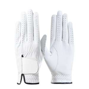 Gants de golf en cuir PU respirants personnalisés pour hommes, pour la main gauche, nouveaux accessoires pour adultes, gants de golf en peau de mouton OEM 2026 - Product Image 1