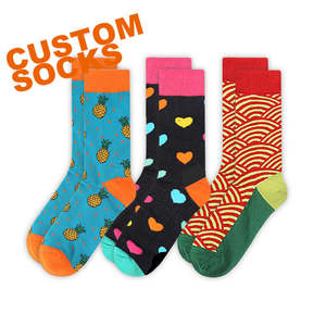 Men's Cotton Crew <b>Socks</b> <b>Fun</b> Key Heart Design Popular Fashion for Daily Use Customized Body Cuff Happy Lover Key Heart <b>Socks</b> for - Product Image 5