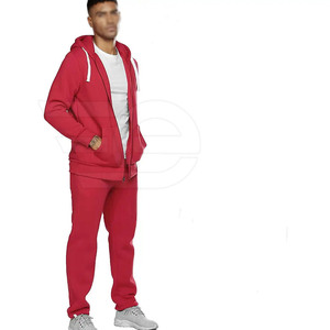 Conjunto Deportivo Informal para Hombre, con Capucha, para Invierno, con Cierre de Cordón, para Gimnasio, Entrenamiento, Fitness, Aire Libre, Transpirable - Product Image 5