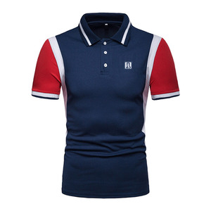 Polo décontracté pour homme en coton doux, manches courtes, respirant, idéal pour le bureau et le sport, coupe moderne et confortable pour l'été - Product Image 1