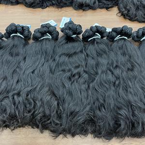 Extensiones de Cabello Natural Ondulado Negro Vietnamita 100% al por Mayor, la Mejor Calidad, Sin Enredos, Gran Stock Disponible, Producto Popular - Product Image 3