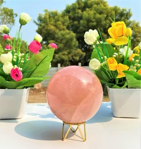 Best Price Natural <b>Crystal</b> Ball Rose Quartz Feng Shui Style Star Carved <b>Sphere</b> Gemstone Love Theme Dynamic <b>Crystal</b> Brand Home - Product Image 5