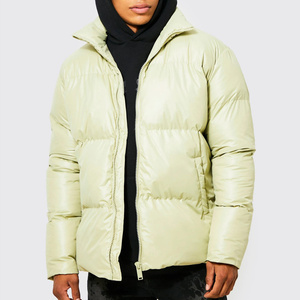 Low MOQ Custom Hooded Puffer <b>Jackets</b> Polyester <b>Jacket</b> Custom Logo for Retail Fashion Collections USA - Product Image 4