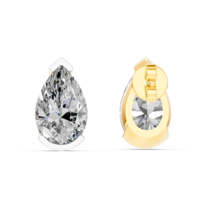 Pendientes de Oro Sólido de 14K, 9K, 10K y 18K, Certificados por IGI, RJC, ODM, OEM, Fabricante Ético de Joyería Fina, Venta al Por Mayor EA502312 - Product Image 5