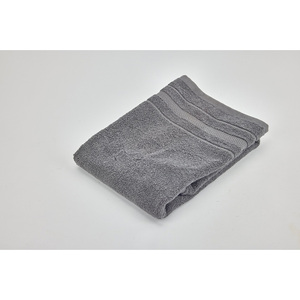 [ผ้าขนหนู HANMI] ผ้าขนหนู Diamond Weave XL ขนาด 30s (สีเทาเข้ม) ผ้าฝ้ายพรีเมียมสำหรับอาบน้ำ ผ้าขนหนูหรูหราสำหรับโรงแรม สปา รีสอร์ท และใช้ในบ้าน - Product Image 2
