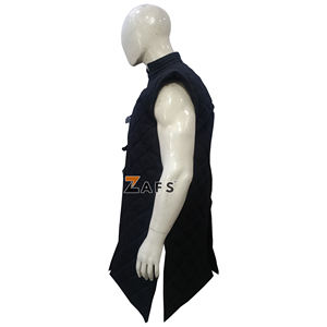 Abrigo Gambeson Medieval, Chaqueta de Algodón Acolchada Gruesa de Longitud Larga, Armadura Vintage para Representaciones Históricas, Disfraz de Halloween - Product Image 5