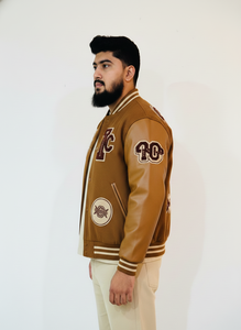 Chaqueta Varsity Unisex Personalizada - Precio al por Mayor, Venta Caliente, Ropa Urbana con Diseño de Parches, Calidad Premium, 100% Lana - Product Image 3