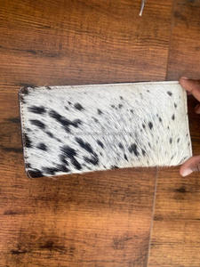 กระเป๋าสตางค์ผู้หญิงพับสองทบทำจากหนังแท้ใหม่กระเป๋าหนังวัวมีสไตล์กระเป๋าหนังวัวส่วนบุคคลใช้งานหลากหลายรูปแบบ - Product Image 4