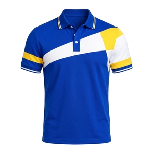Camiseta Polo de Hombre Lisa de Primera Calidad 100% Algodón con Logotipo Bordado Personalizado OEM, Camisetas Polo 100% Poliéster al por Mayor - Product Image 2