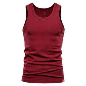 Camisetas sin mangas de primera calidad, transpirables, más vendidas, con cuello redondo, ajuste cómodo para hombres adultos. - Product Image 1