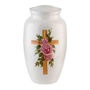 Urna de Metal con Acabado Interior Satinado para Cenizas Humanas, Tamaño Adulto - Urna de Cremación Lisa - Urna Conmemorativa con Forro Suave para Cenizas - Product Image 4