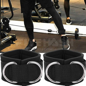 สายรัดข้อเท้าแบบหนาพิเศษ สายรัดข้อเท้าแข็งแรงทนทาน สำหรับการออกกำลังกายแบบต้านทาน - Product Image 2