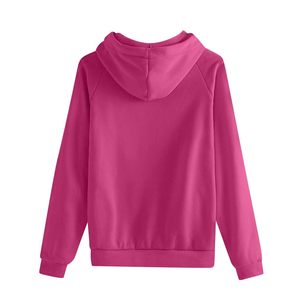 ชุดเซ็ตเสื้อฮู้ดสีชมพูและกางเกงจ็อกเกอร์สำหรับผู้ชาย สีพื้น ทรงลำลอง ความยาวเต็มตัว เอวยางยืดพร้อมเชือกผูก 100% ผ้าฟอกสี - Product Image 6