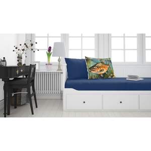 ปลอกหมอนอิงขนาดมาตรฐานน้ำหนักเบาสำหรับตกแต่งด้วยลายปลาเทราท์สีน้ำตาลอ่อนดูแลง่าย - Product Image 2