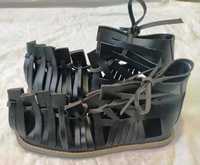 Sandales de gladiateur romaines en cuir véritable faites à la main, semelle artisanale à clous grecs, confortables, durables, légères, anti-UV pour l'extérieur