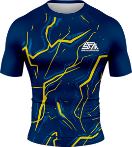 Conjunto de Rashguard de Boxeo para Hombre SFANA SPORTS, Tela de Spandex/Poliéster de 240g, Pantalones Cortos de Compresión Transpirables para Entrenamiento de MMA - Product Image 2