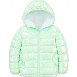Veste matelassée à capuche unisexe personnalisée pour homme, manteau d'hiver chaud à fermeture éclair, brillant irisé violet clair, décontracté, coupe-vent, faux camouflage - Product Image 3