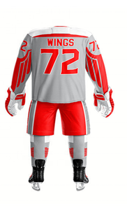 Jersey de Hockey sobre Hielo Personalizable con Sublimación, Poliéster, Sin Mangas, Cuello en V, Cintura Elástica, Tela Transpirable, Nombre del Equipo Personalizado - Product Image 4