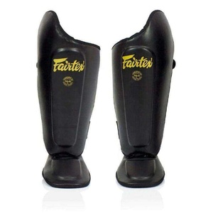 Fairtex PU Shin Guards Hook And Loop Closure Lightweight Adult Sports Leg Protection - Product Image 3