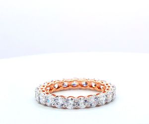 Bague en or rose massif 14 carats avec diamant rond de 1,5 carat cultivé en laboratoire, certifié IGI, style ethnique, pour fiançailles et mariage, pour femme, vente en gros - Product Image 3