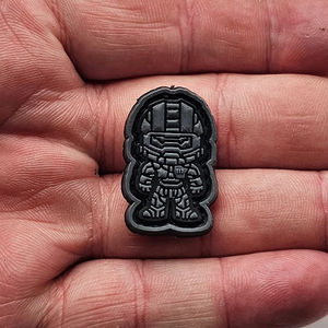 Parche de PVC en relieve con logotipo personalizable de alta calidad, el más popular de temporada, para uso personalizado - Product Image 5