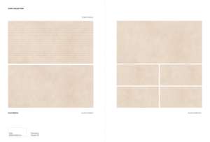 Azulejo de Porcelana de Diseño Matt 600x1200mm 60x120cm 24x48 Superficie Cerámica Lisa Revestimiento de Pared Interior Elegante y de Primera Calidad - Product Image 3