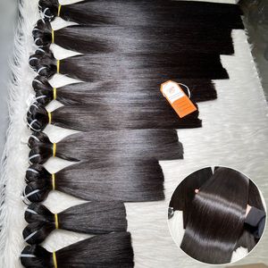 Available Vietnamese Virgin Human <b>Hair</b> Extensions Quality Raw <b>Hair</b> Bundles Full Weft Straight Remy Cuticle Aligned 100g Factory - Product Image 3