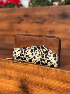 Portefeuilles en Cuir de Fourrure Faits à la Main pour Femmes, Sacoches en Cuir Véritable, Porte-Cartes, Vente en Gros, Western - Product Image 5